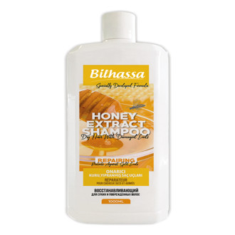 Bilhassa Bal Özlü Onarıcı Şampuan - Hasarlı Uçlu Kuru Saçlar 1 Lt