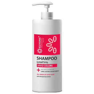 ELVONS Şampuan Profesyonel Seri Vivid Colors Boyalı Saçlar 750 ML