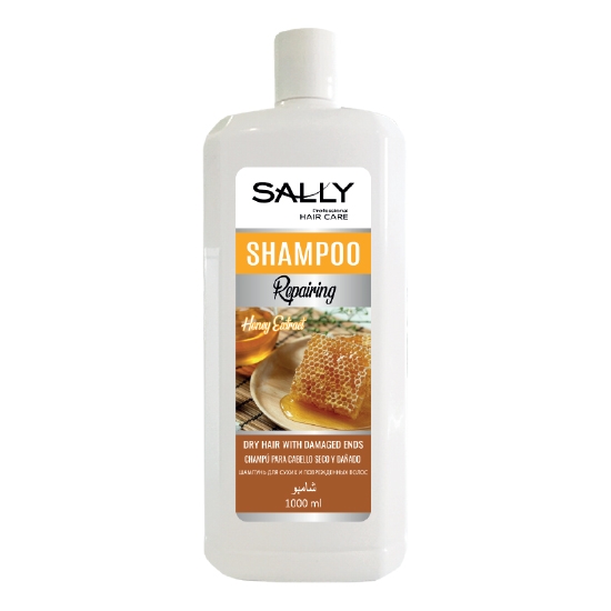 Sally Şampuan Bal 1 Litre - Hasarlı Uçlu Kuru Saçlar
