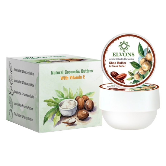 Elvons Doğal Kozmetik Kakao Yağı 25 ml