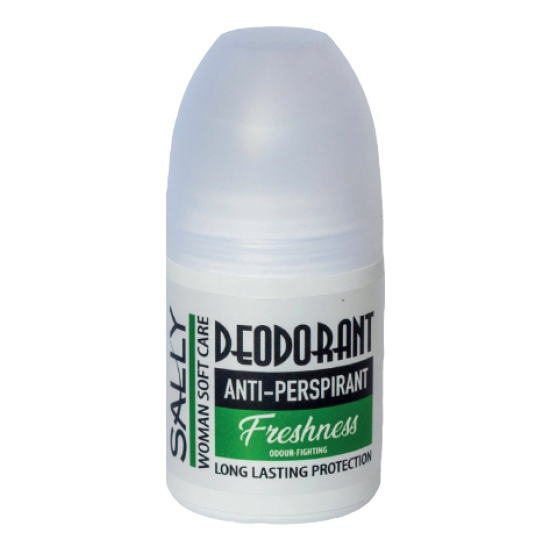 SALLY Roll On Deodorant Kadın Terlemeye Karşı Koku Giderici Freshness 50 ML