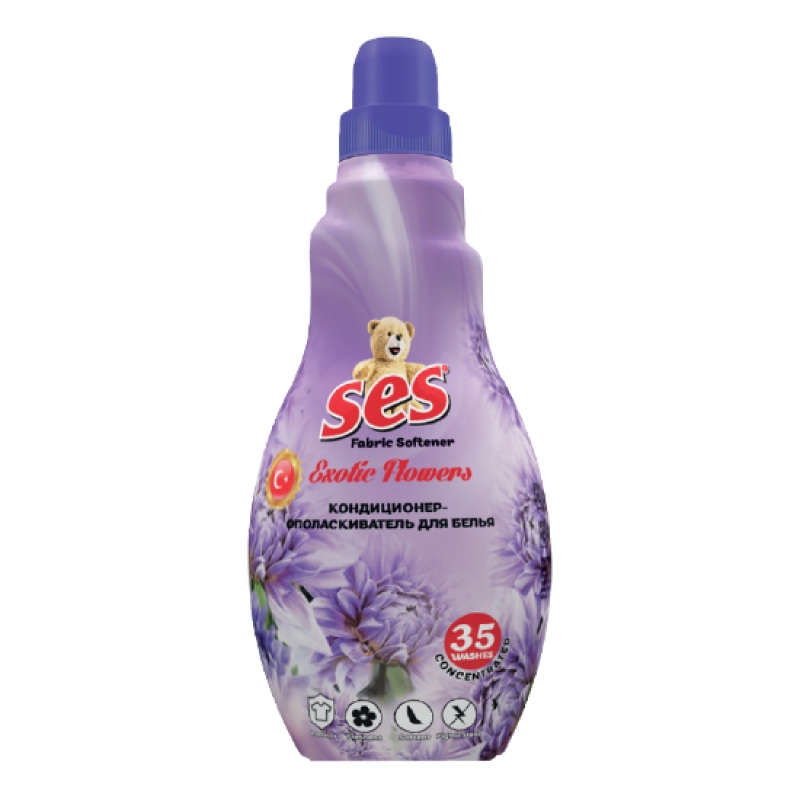 SES Sıvı Çamaşır Yumuşatıcı Exotic Flowers 1 LT