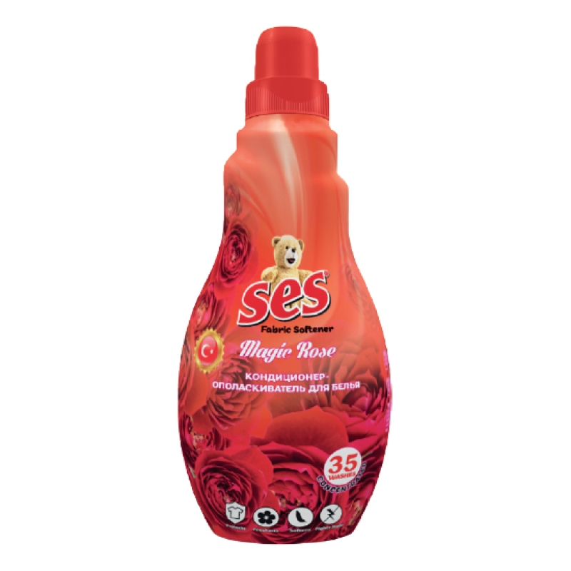 SES Sıvı Çamaşır Yumuşatıcı Magic Rose 1 LT