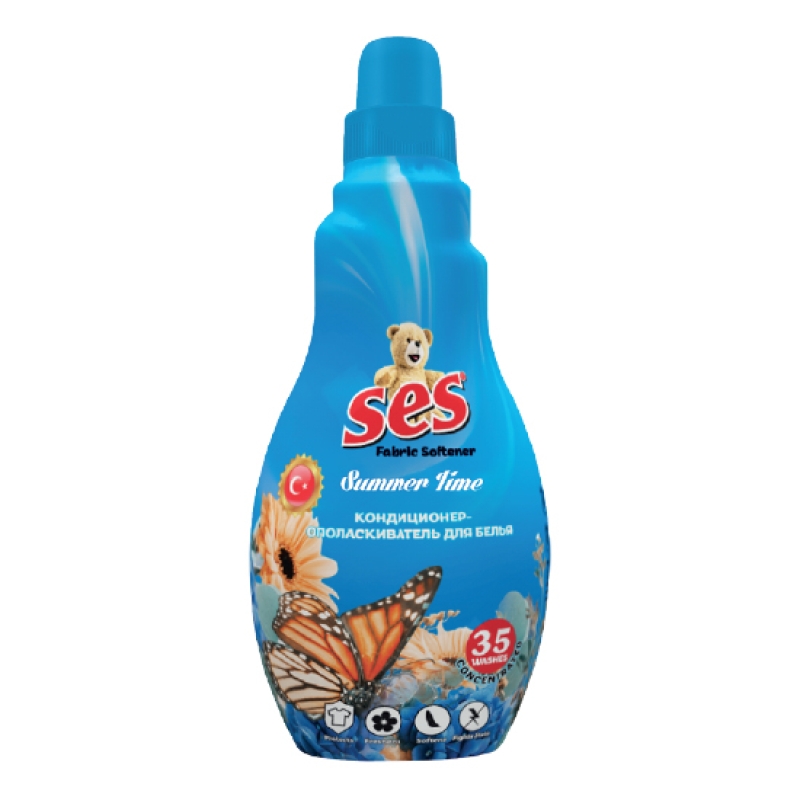 SES Sıvı Çamaşır Yumuşatıcı Summer Time 1 LT