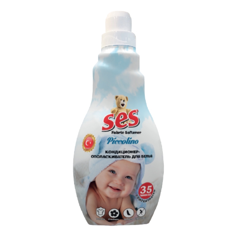 SES Sıvı Çamaşır Yumuşatıcı Piccolino 1 LT